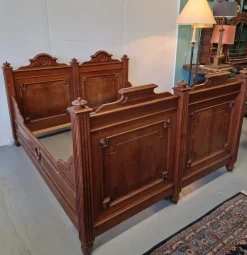 Pamono French Bed in Walnut><noscript><img width=