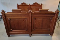 Pamono French Bed in Walnut><noscript><img width=