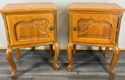 Pamono French Bedside Tables, Set of 2> Nightstands