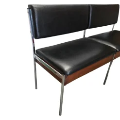 Pamono French Bench with Storage Space, 1960s