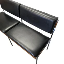 Pamono French Bench with Storage Space, 1960s