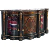 Pamono French Boulle Style Sideboard with Brass Inlay and Gilt Bronze Mounts, 1920s> Sideboards & Buffets