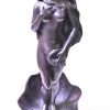 Pamono French Bronze Fountain Nude Female Rococo Clam Shell Water Feature> Garden Accessories