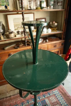 Pamono French Cast Iron Garden Table, 1890s> Garden Tables