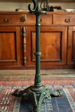 Pamono French Cast Iron Garden Table, 1890s><noscript><img width=
