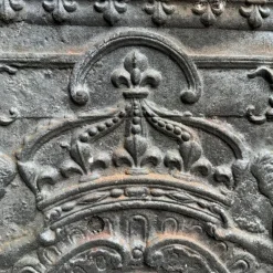 Pamono French Chimney Fireback, 1850s><noscript><img width=