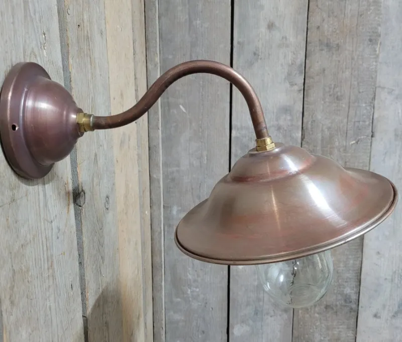 Pamono French Classic Copper Outdoor Barn Light Lamp> Garden Lighting