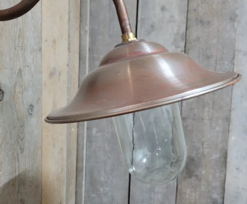 Pamono French Classic Copper Outdoor Barn Light Lamp> Garden Lighting