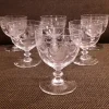 Online Pamono French Crystal Glass Wine Glasses from Baccarat, 1970s, Set of 6