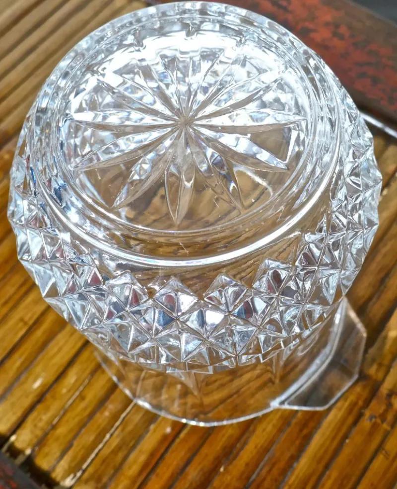 Pamono French Crystal Ice Bucket, 1920s> Ice Buckets & Wine Coolers