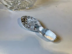 Pamono French Cut Crystal Decanter from Cristal De Lorraine, 1950s><noscript><img width=