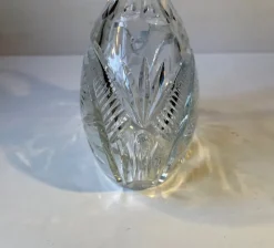 Pamono French Cut Crystal Decanter from Cristal De Lorraine, 1950s><noscript><img width=