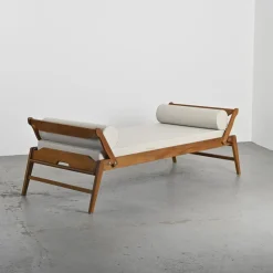 Pamono French Daybed by René Jean Caillette for Charron, 1952