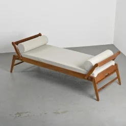 Pamono French Daybed by René Jean Caillette for Charron, 1952