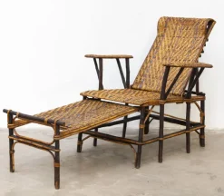 Pamono French Deck Chair, 1930s> Garden Seating