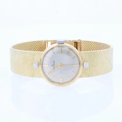 Pamono French Diamonds 18 Karat Yellow Gold Eviana Women Watch, 1960s