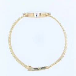 Pamono French Diamonds 18 Karat Yellow Gold Eviana Women Watch, 1960s