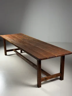 Pamono French Dining Table in Pine> Dining Tables & Sets