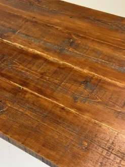 Pamono French Dining Table in Pine><noscript><img width=