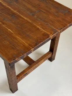 Pamono French Dining Table in Pine><noscript><img width=