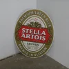 Discount Pamono French Double-Sided Stella Artois License Plate, 1970