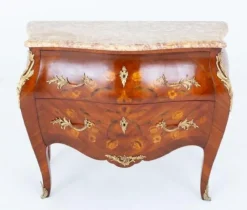 Discount Pamono French Empire Commode Bombe Chest of Drawers, 1890s
