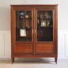 Pamono French Empire Showcase with Brass, 1850s> Cabinets & Wardrobes