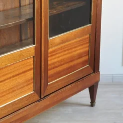 Pamono French Empire Showcase with Brass, 1850s><noscript><img width=