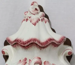 Pamono French Faience Wall Fountain, 19th Century><noscript><img width=