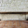 New Pamono French Farmhouse Bench, 1940s