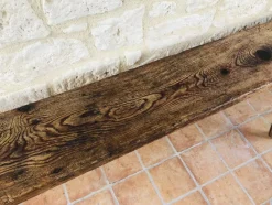New Pamono French Farmhouse Bench, 1940s