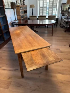 Pamono French Farmhouse Table in Cherry><noscript><img width=