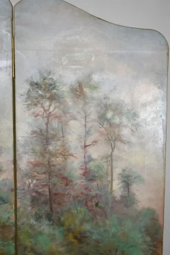 Pamono French Folding Screen by Charles Frechon, 1894><noscript><img width=