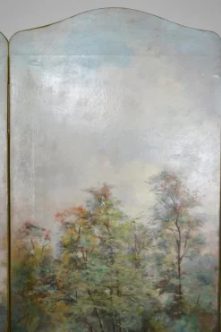 Pamono French Folding Screen by Charles Frechon, 1894><noscript><img width=