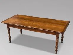 New Pamono French Fruitwood Farmhouse Dining Table, 1860s