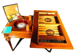 Pamono French Game Table, 19th Century><noscript><img width=