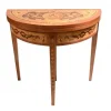 Best Pamono French Games Table with Marquetry Inlay