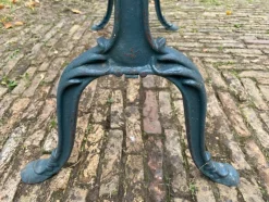Pamono French Garden Bistro Table with Marble Top, 1900s><noscript><img width=
