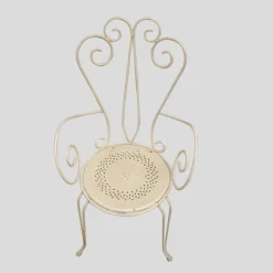 Pamono French Garden Chairs and Round Table, 1950s, Set of 5><noscript><img width=