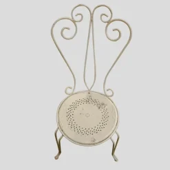 Pamono French Garden Chairs and Round Table, 1950s, Set of 5><noscript><img width=