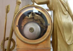 Online Pamono French Gilt Bronze Mantel Clock