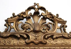 Clearance Pamono French Gilt Wood Mirror, 19th Century