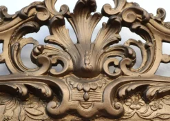 Clearance Pamono French Gilt Wood Mirror, 19th Century