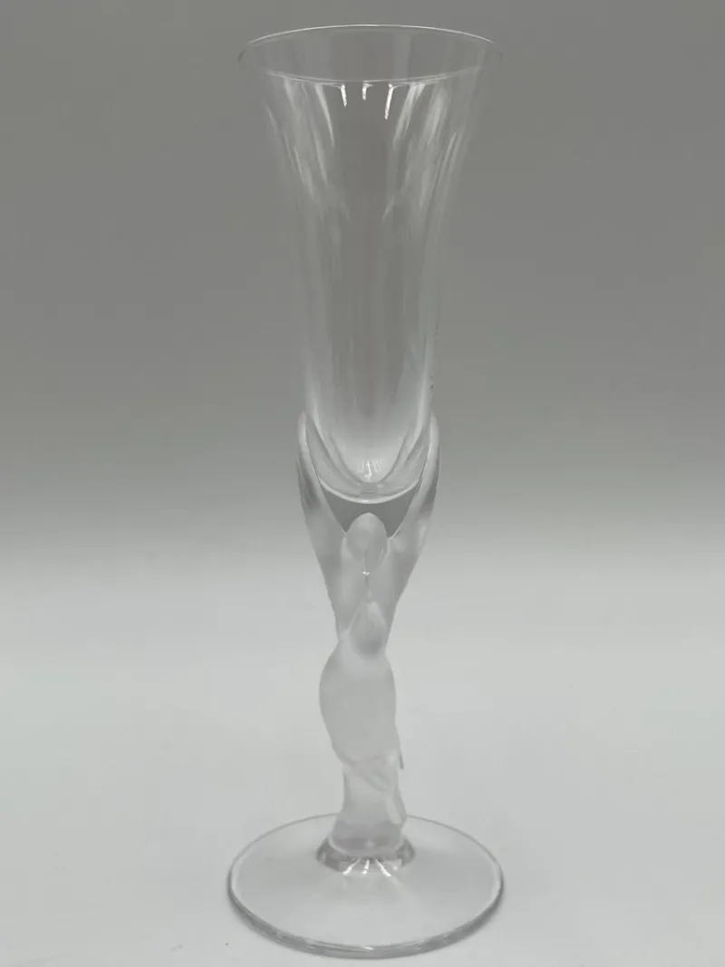 Pamono French Glasses from Lalique and Fabergé, 1960s, Set of 4> Glassware