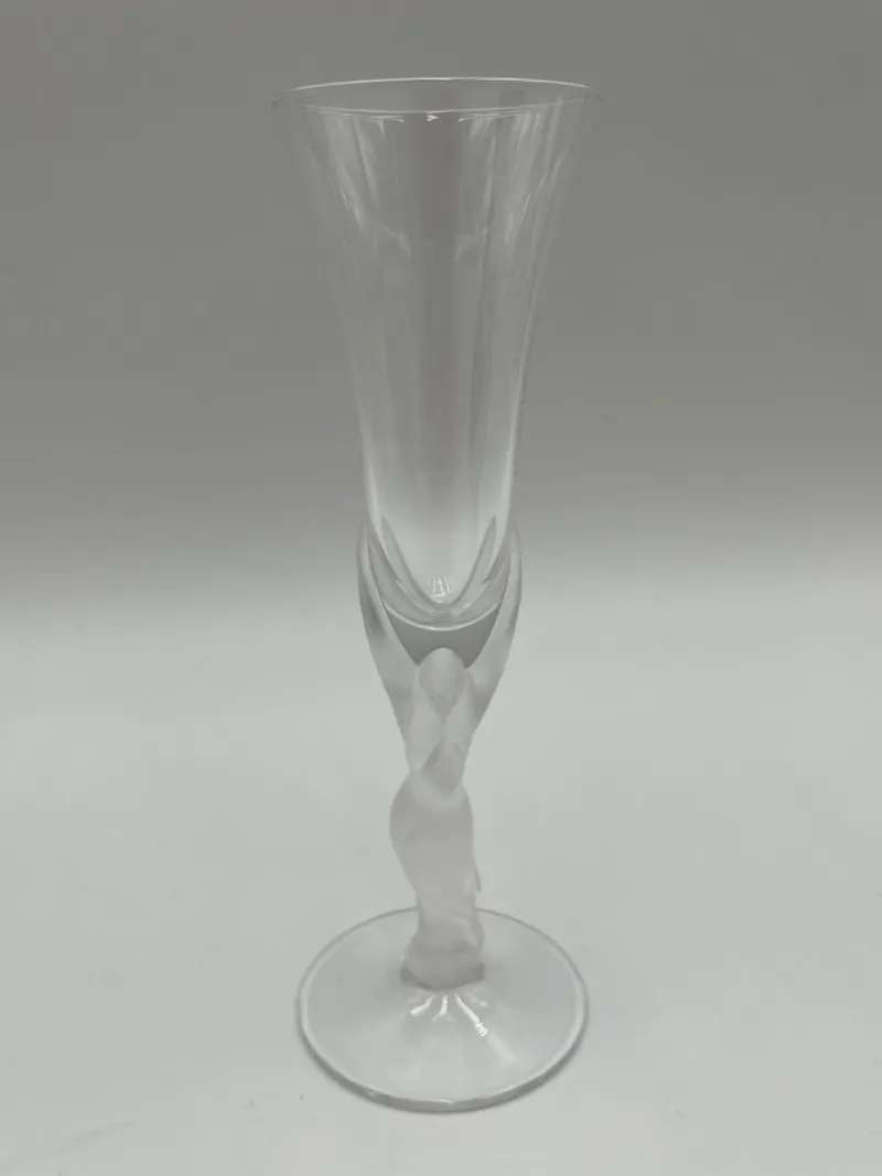 Pamono French Glasses from Lalique and Fabergé, 1960s, Set of 4> Glassware