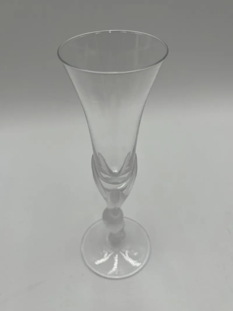 Pamono French Glasses from Lalique and Fabergé, 1960s, Set of 4> Glassware