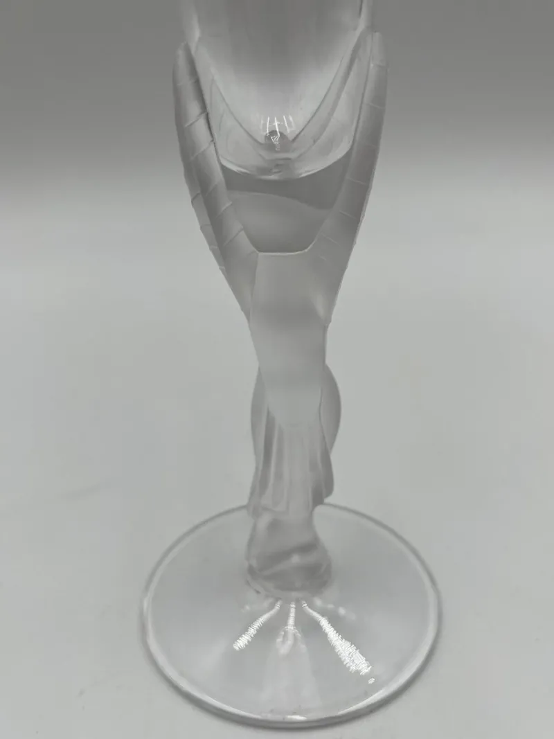Pamono French Glasses from Lalique and Fabergé, 1960s, Set of 4> Glassware