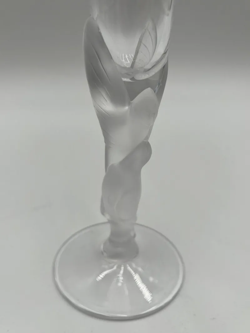 Pamono French Glasses from Lalique and Fabergé, 1960s, Set of 4> Glassware