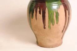 Pamono French Glazed Terracotta Planter, 1950s><noscript><img width=