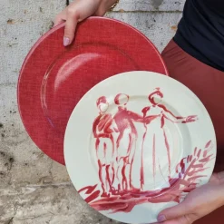 Pamono French Gonesse Plates from Royal Limoges, 1990s, Set of 6><noscript><img width=